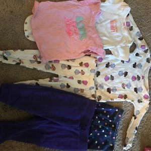 18 month girl pajama lot